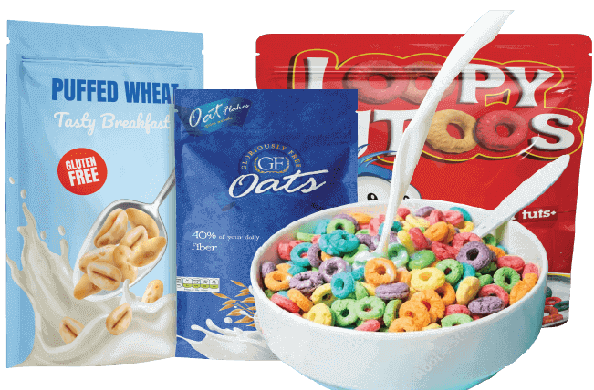 Custom Cereal Pouches