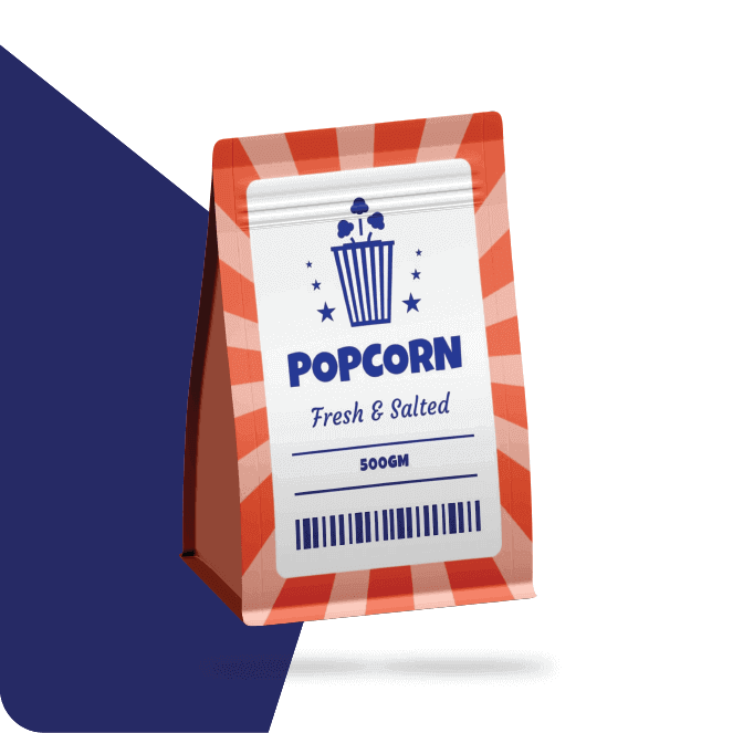 Customized Packaging For Popcorn