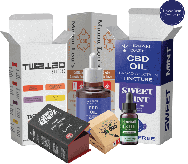 CBD Tincture Boxes Wholesale