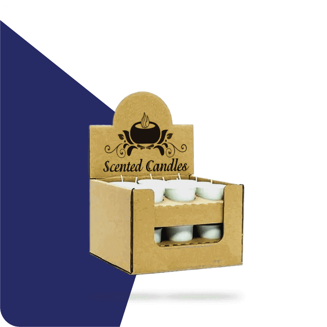 Custom Printed Candle Display Boxes