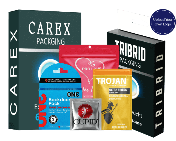 Custom Condom Packaging Boxes