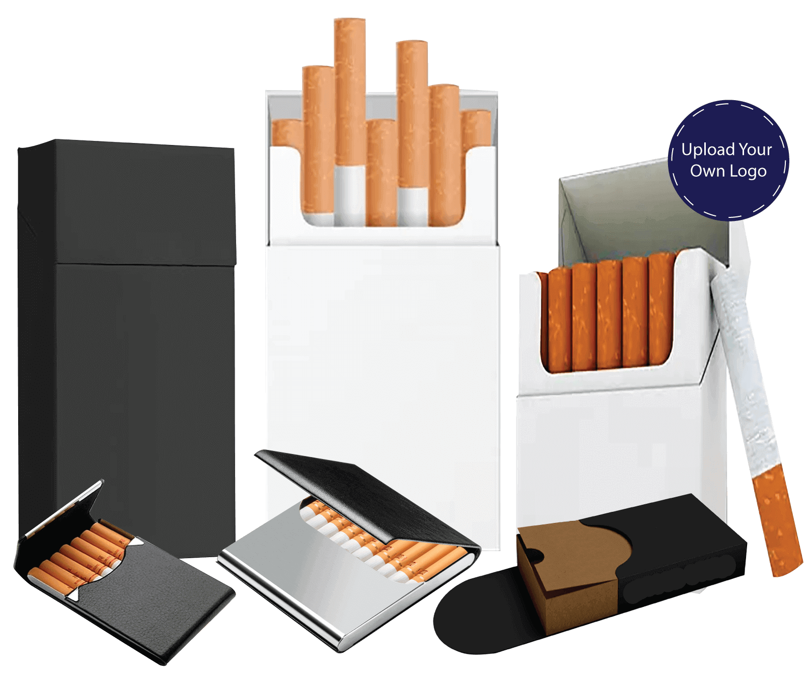 Blank Cigarette Boxes