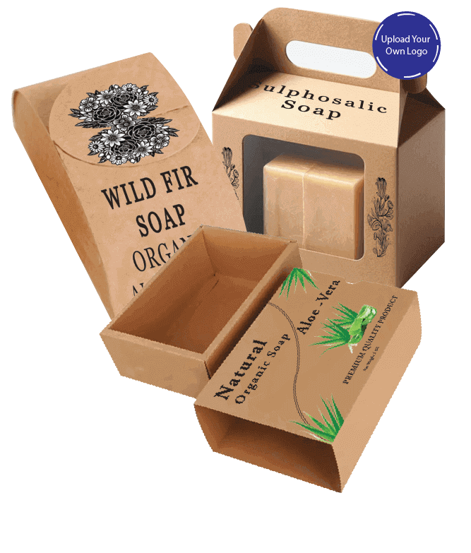 kraft paper soap boxes