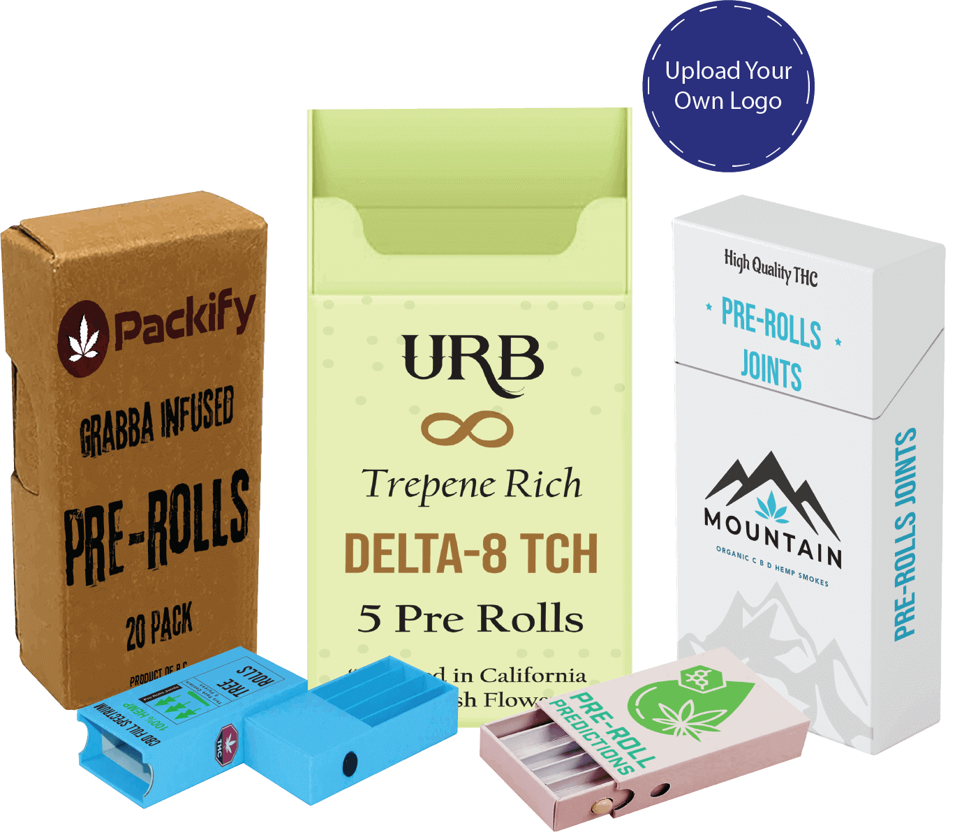 custom cannabis pre roll boxes
