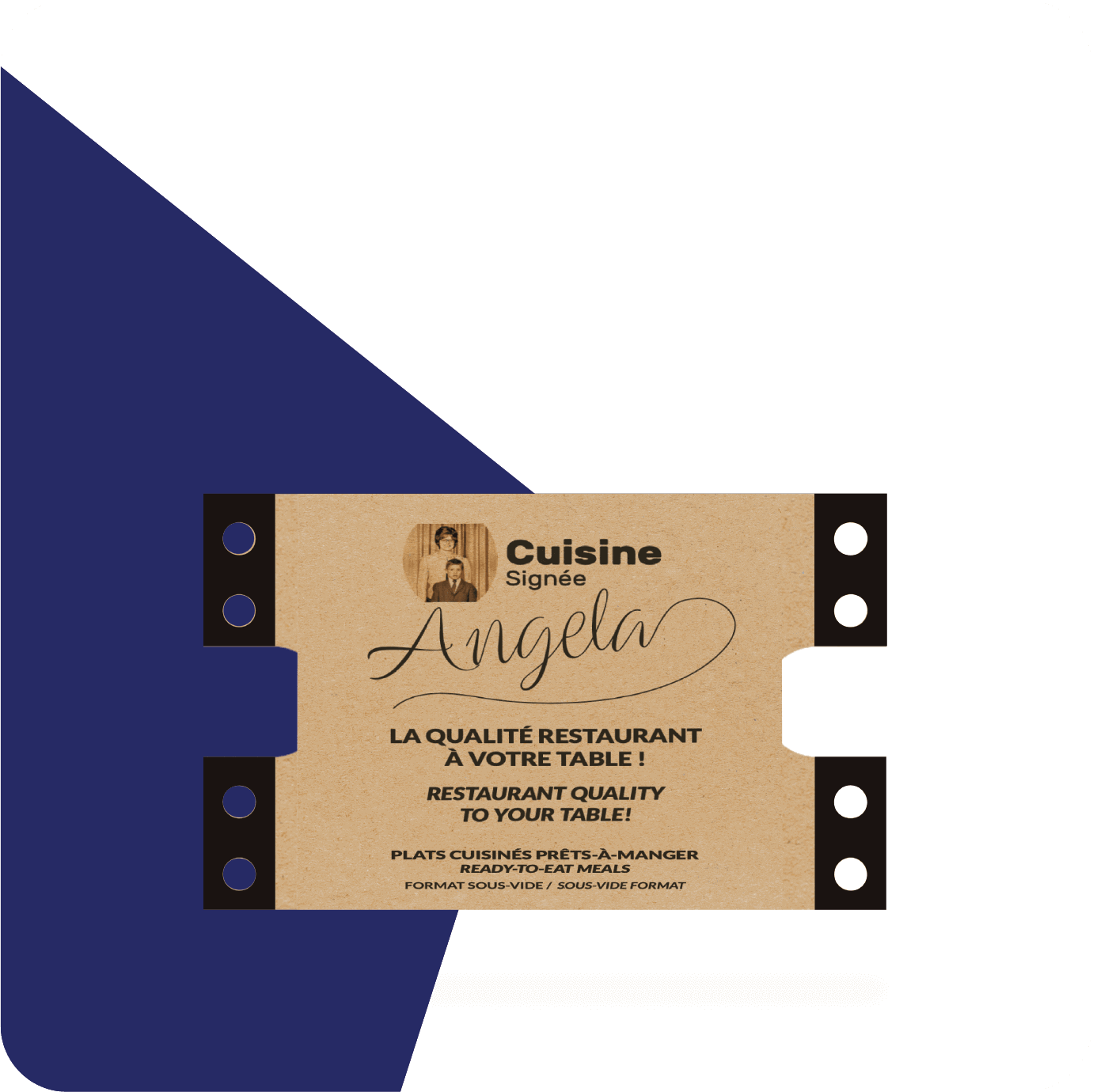 100 recycled kraft business cards