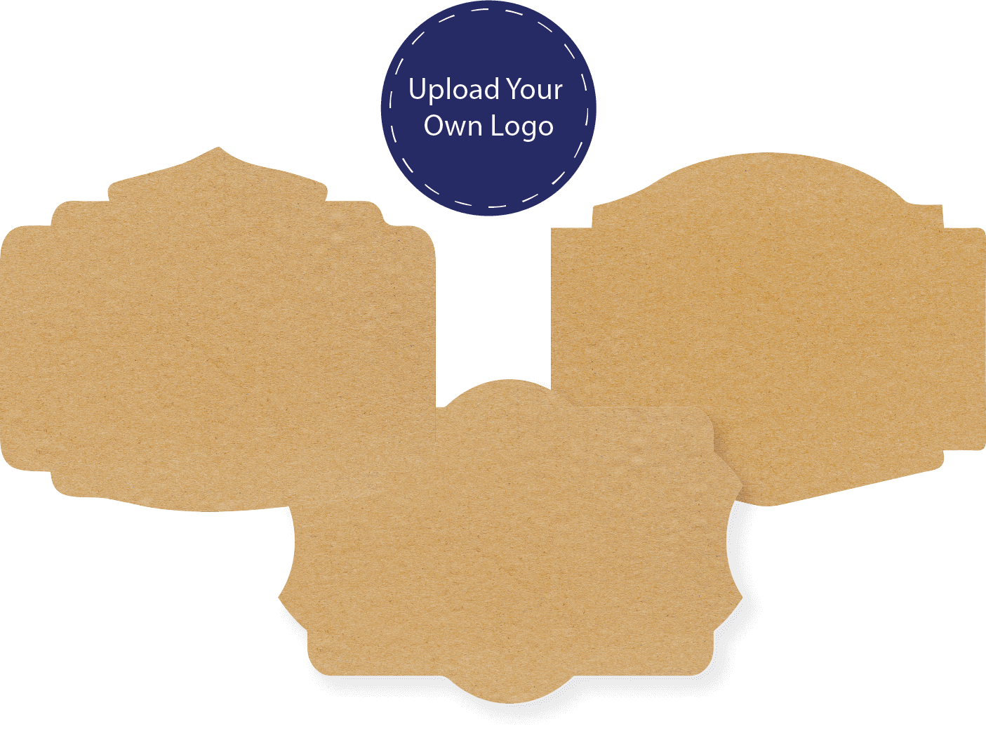 blank kraft paper cards