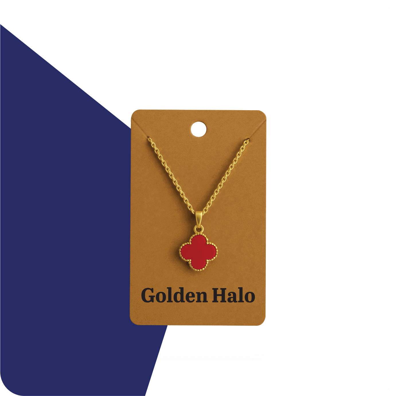 kraft necklace earring cards