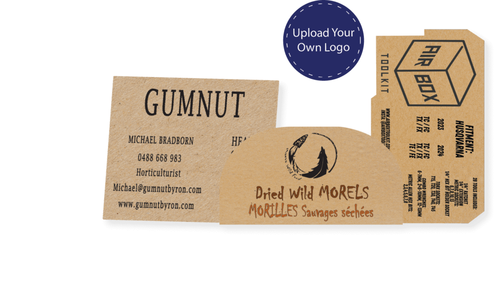 kraft paper business cards