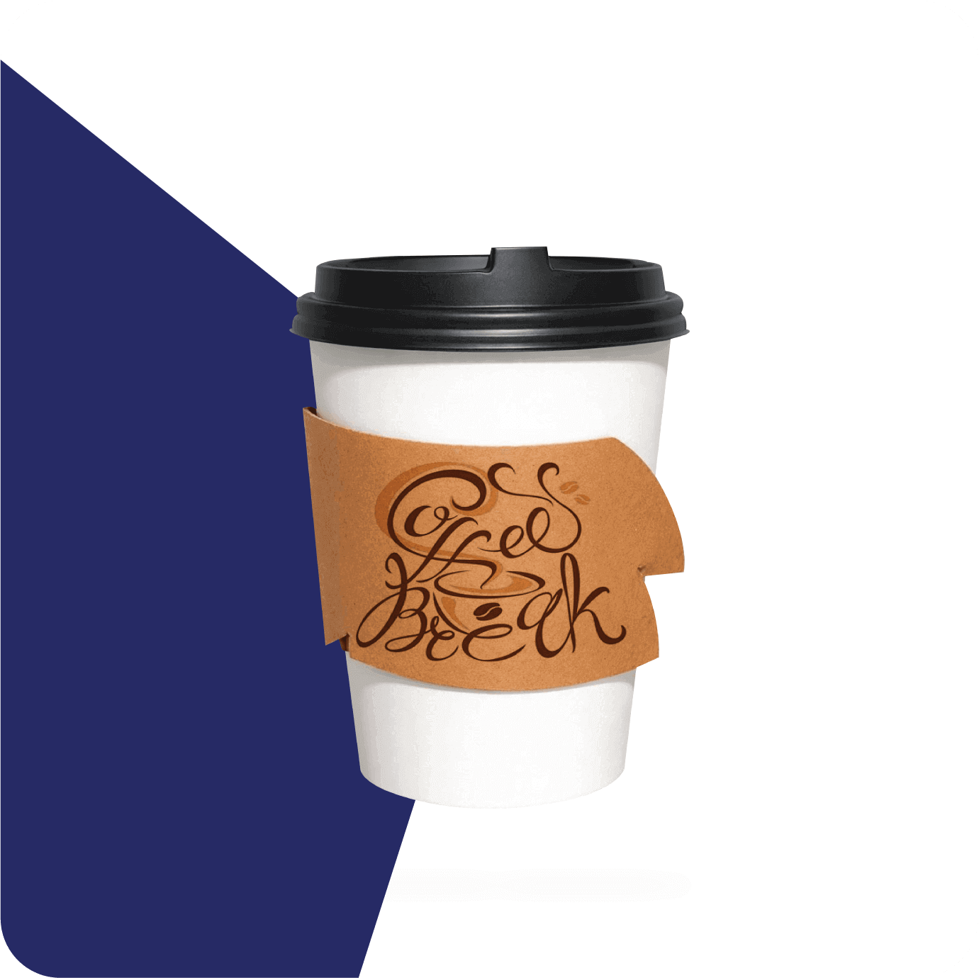 kraft paper coffee cup sleeves