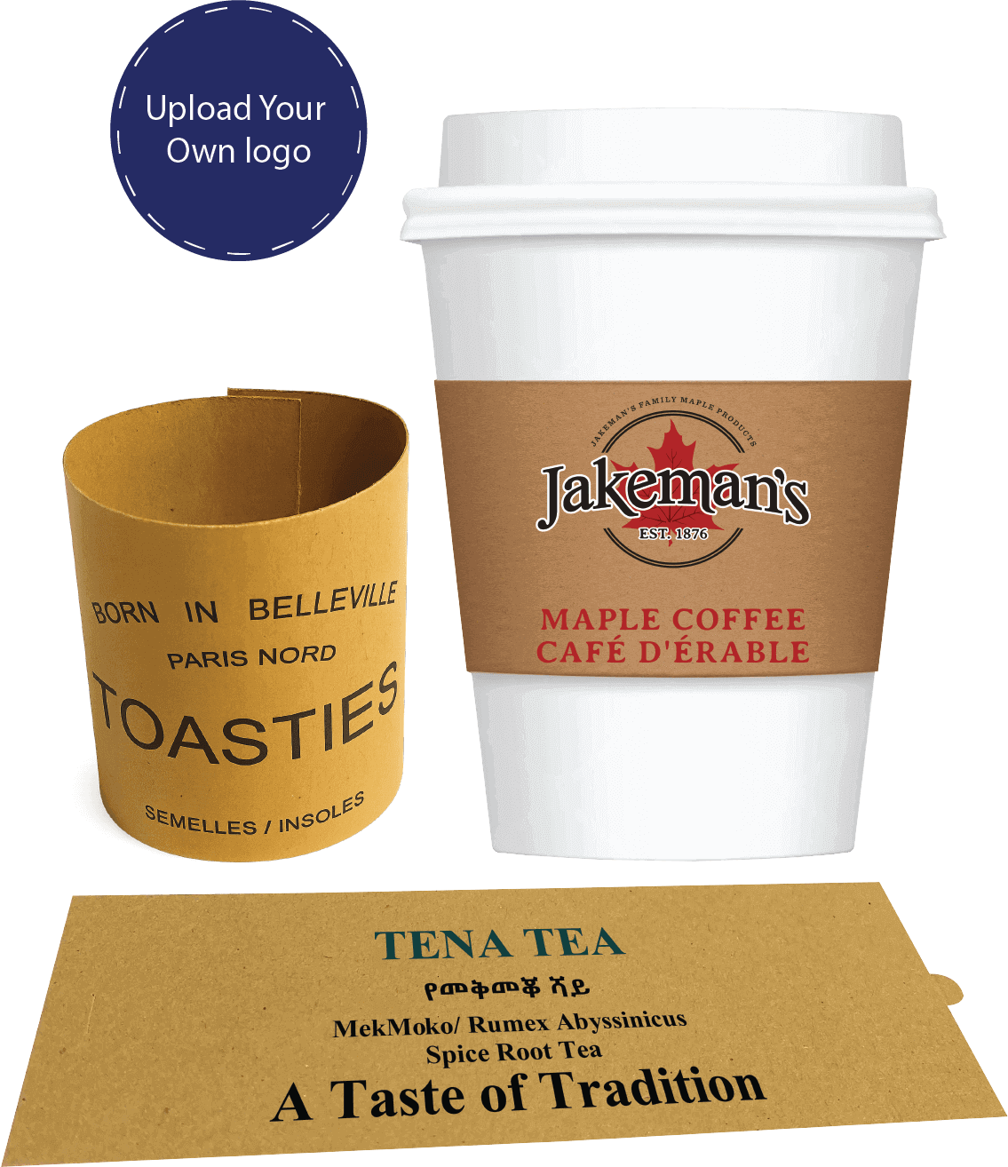 kraft paper packaging sleeves