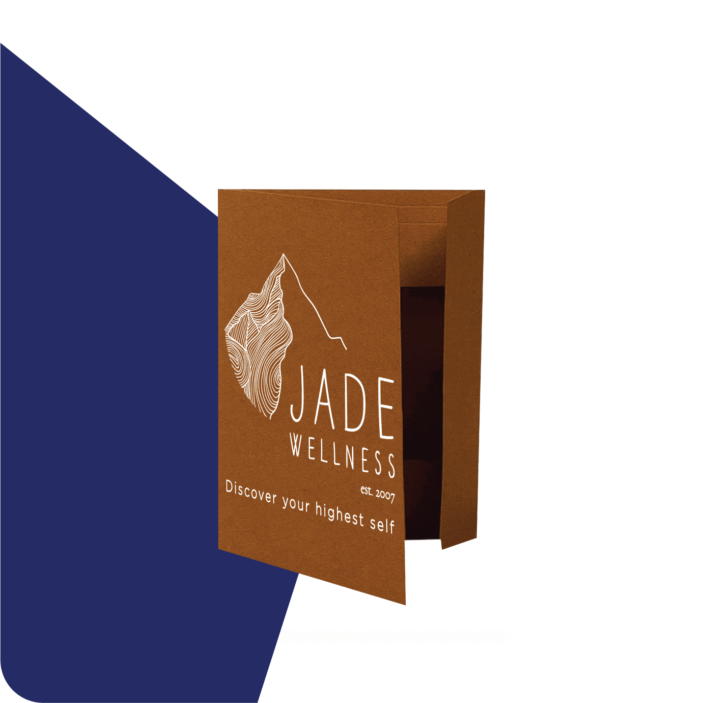 brown kraft presentation folders bulk