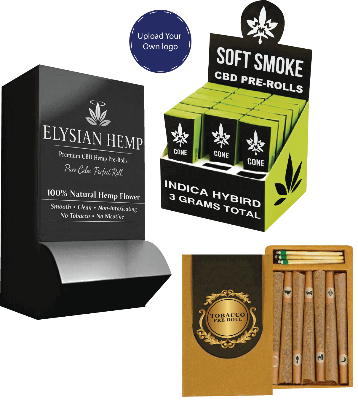 custom pre roll display boxes
