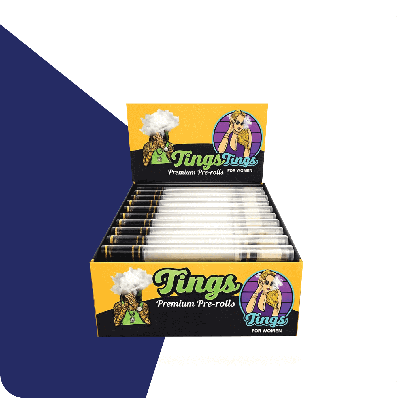 display boxes for pre rolls