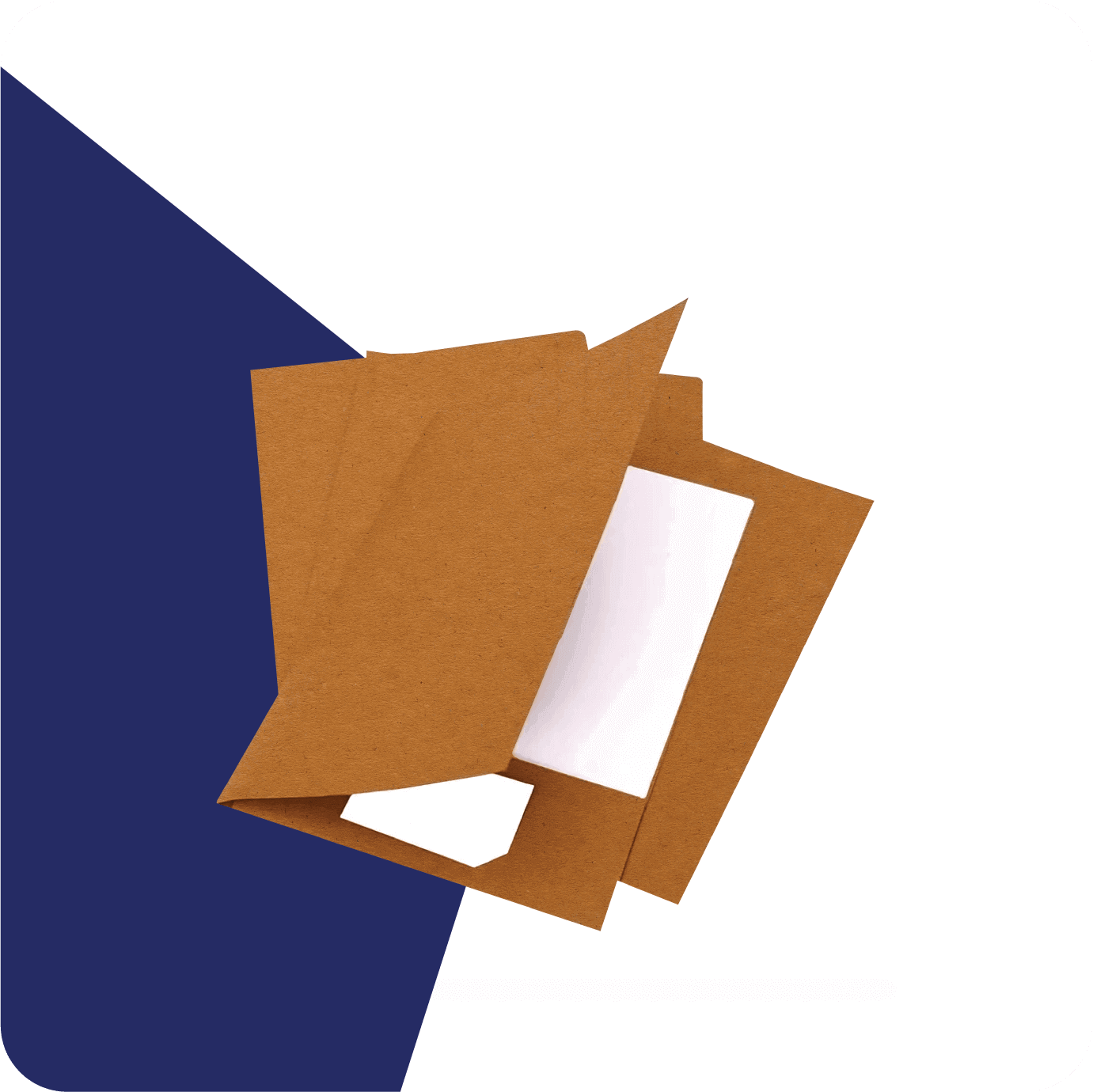 paper presentation kraft folders