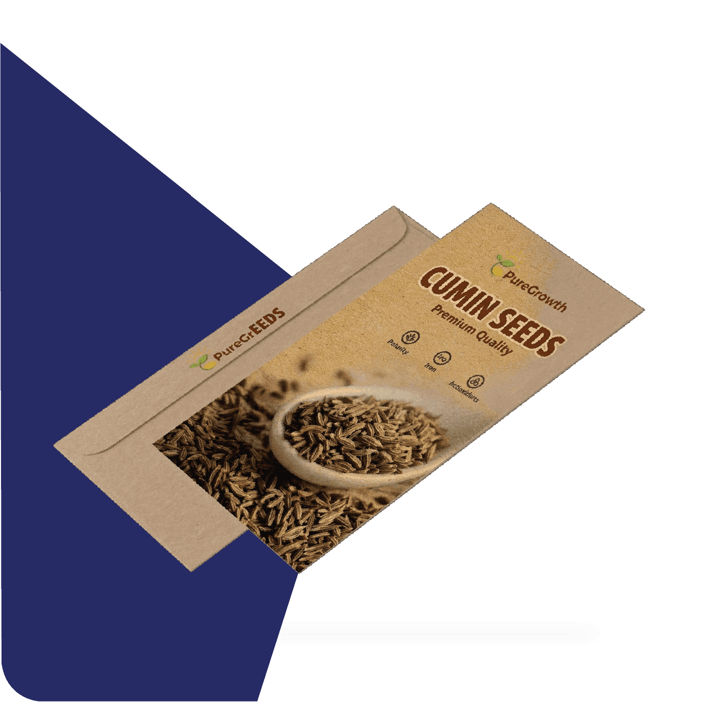 empty seed packets envelopes