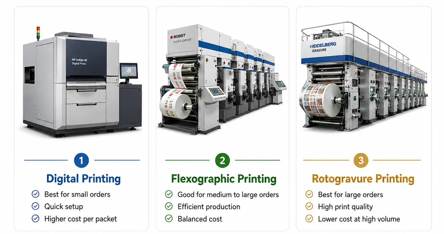 Printing Specifications Evaluation for Packaging Cost Planning Process