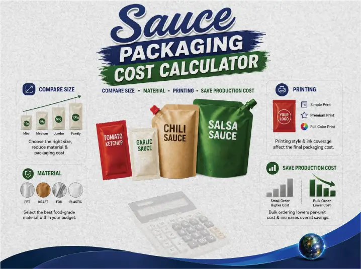 Sauce Packaging Cost Calculator