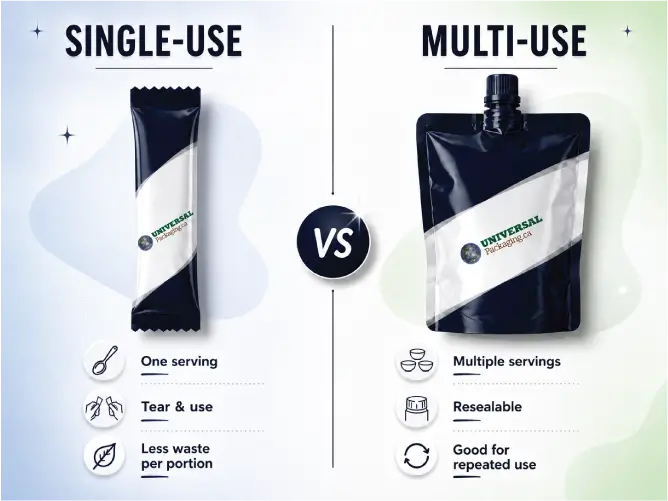 Single Use Vs Multi Use Sauce Packets