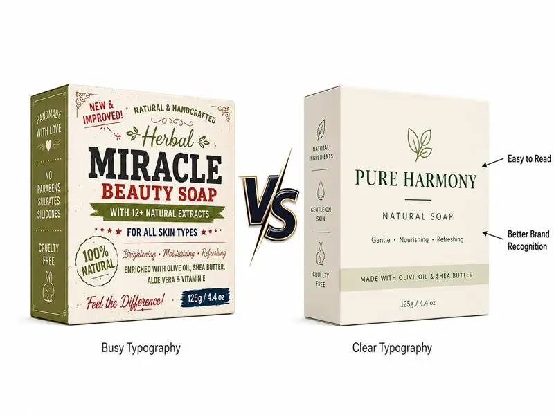 Typography Choices Influencing Packaging Readability and Visual Appeal