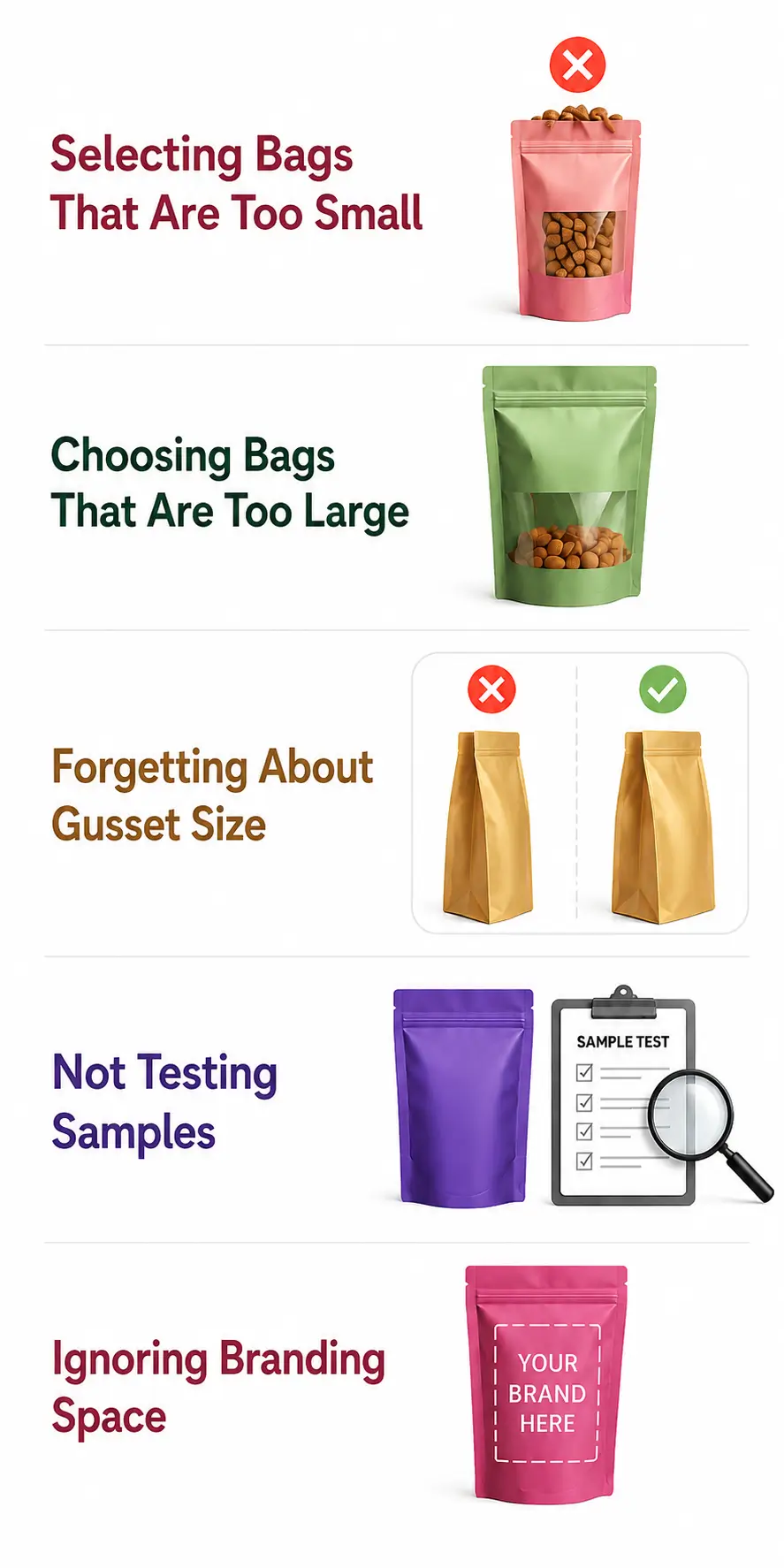 Common Size Selection Mistakes in Product Packaging Design