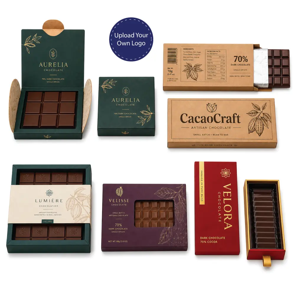 Custom Chocolate Bar Boxes With Premium Presentation