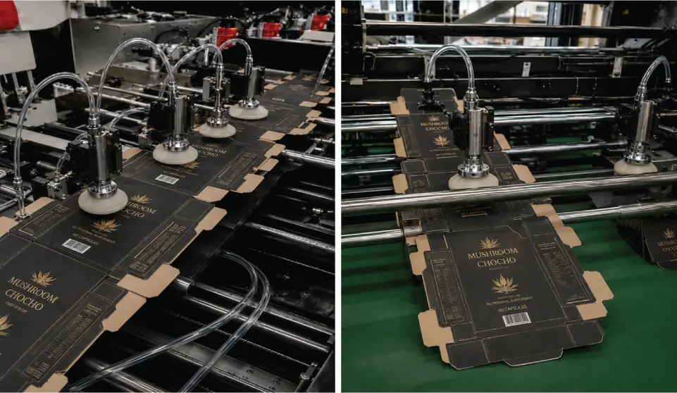 Custom Printing With Mushroom Chocolate Bar Packaging Designs