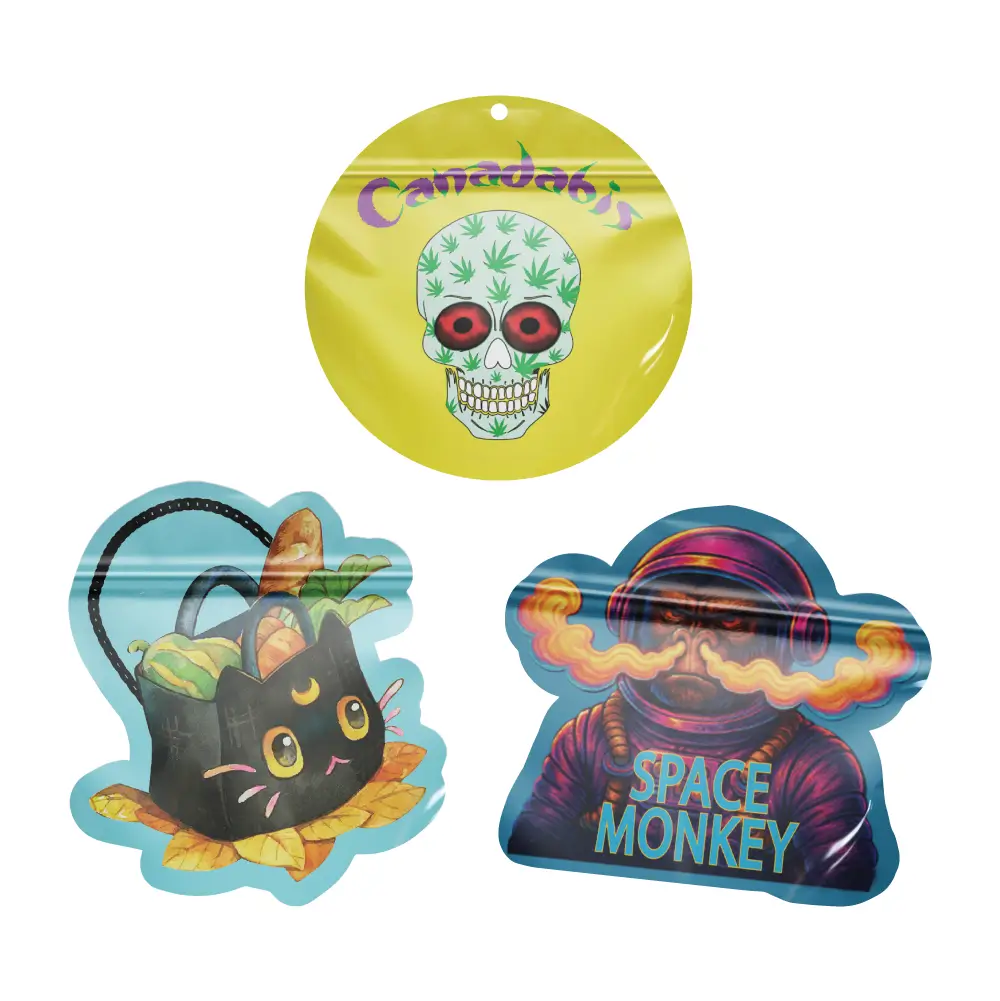 Custom Shaped Mylar Bags With Unique Packaging Appearance