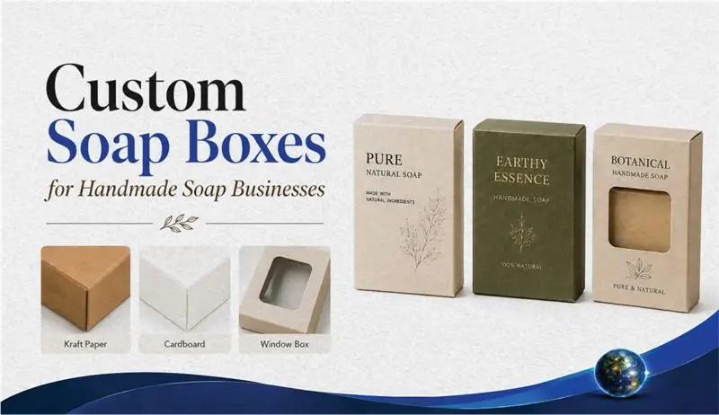 Custom Soap Boxes For Handmade Soap Businesses