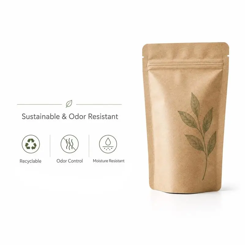 Eco-Friendly Kraft Packaging Option for Sustainable Product Storage