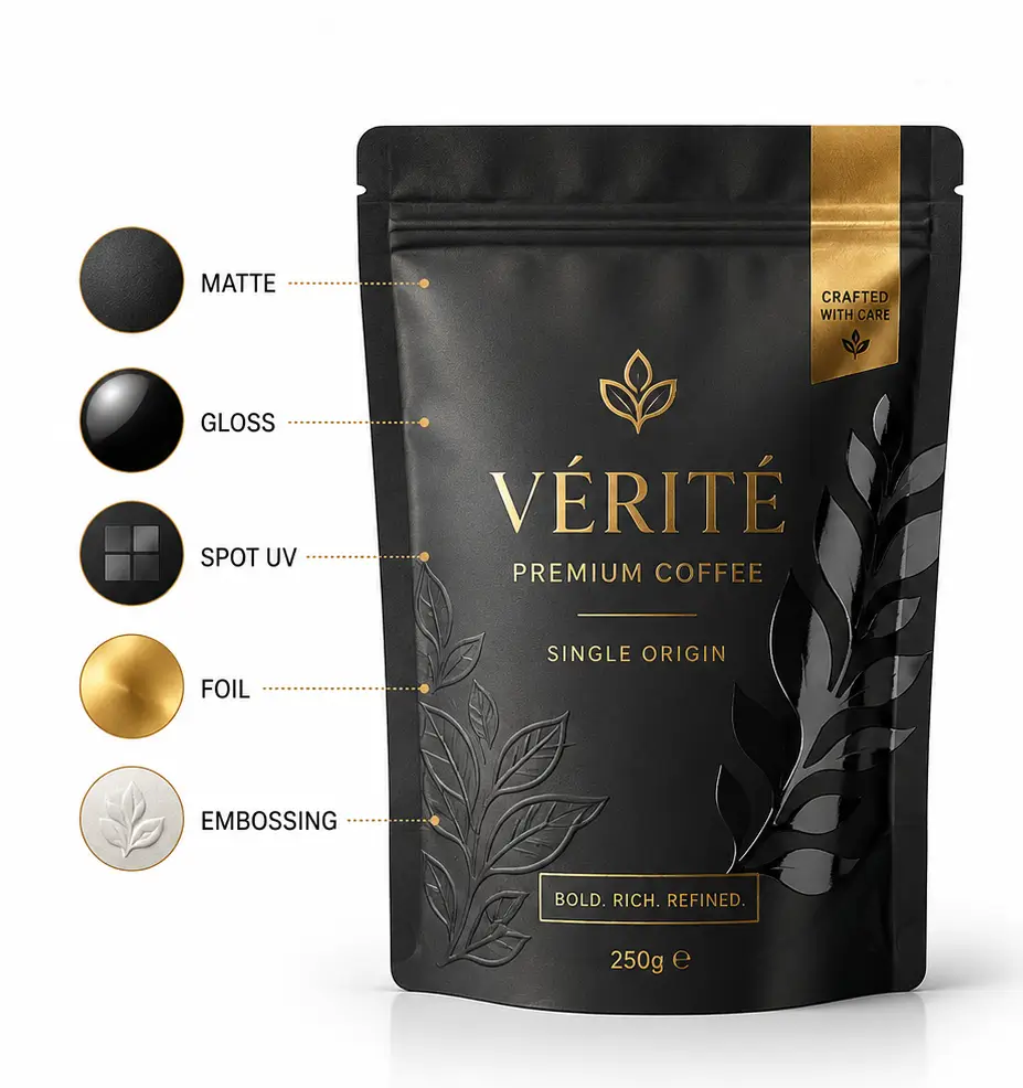 Packaging Finish Options Influencing Cost and Product Appearance