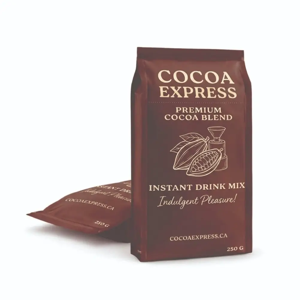 Premium Gusset Cocoa Hot Packets for Expanded Packaging Capacity