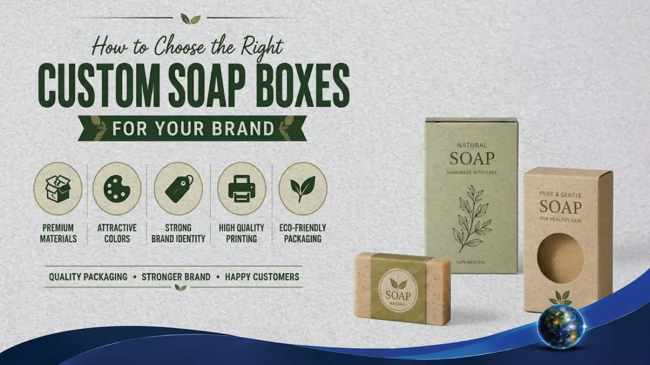 How To Choose The Right Custom Soap Boxes For Your Brand
