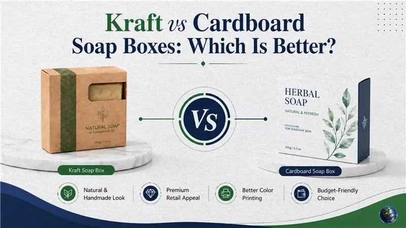 Kraft And Cardboard Soap Boxes Material Comparison Guide