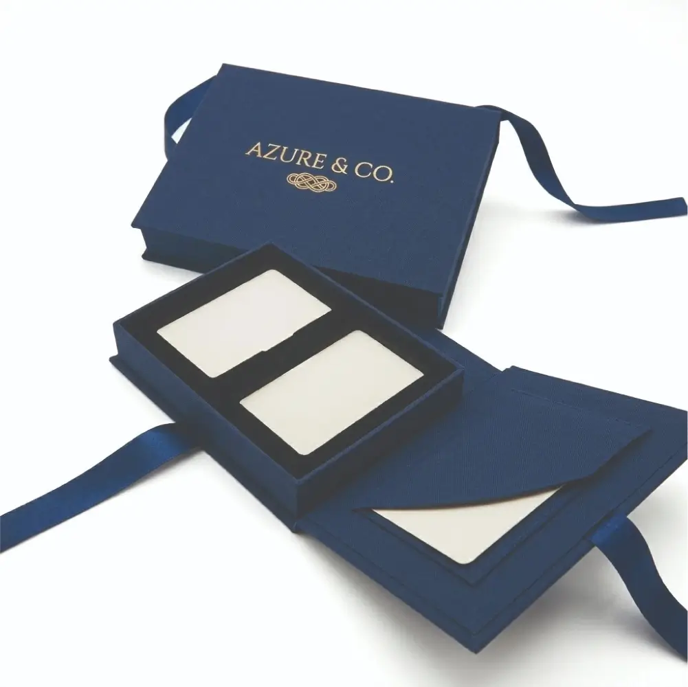 Luxury Lid Pocket Gift Card Box for Elegant Presentation