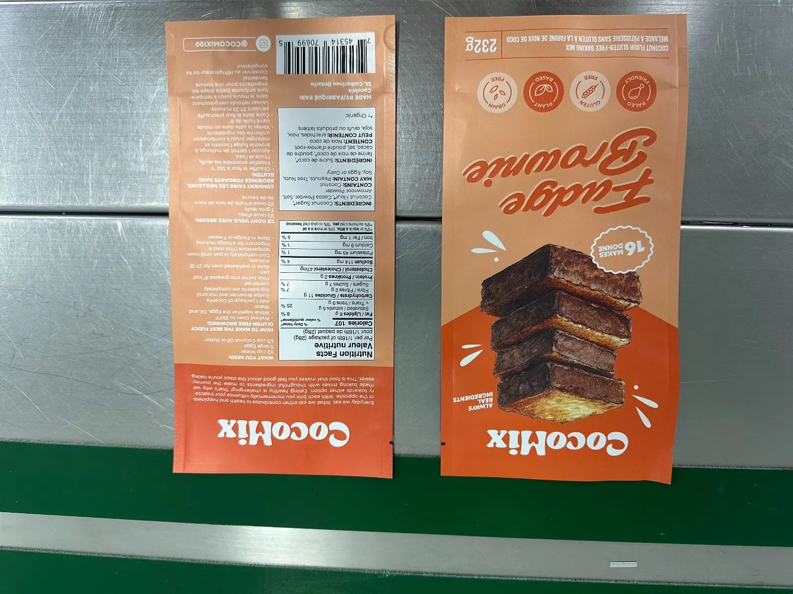 Premium Hot Chocolate Packets Enhancing Brand through Glossy Surface Finish
