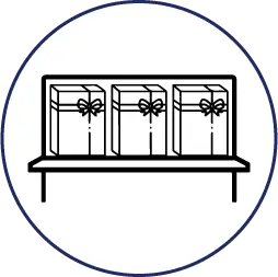 Retail Stores With Custom Gift Card Box Display Ideas