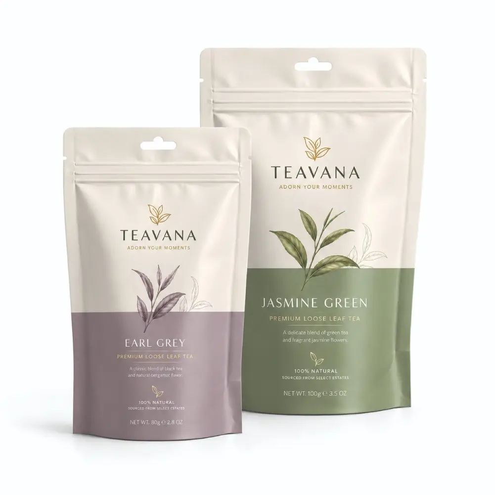 Premium Stand Up Pouches Custom Printed With Vibrant Graphics