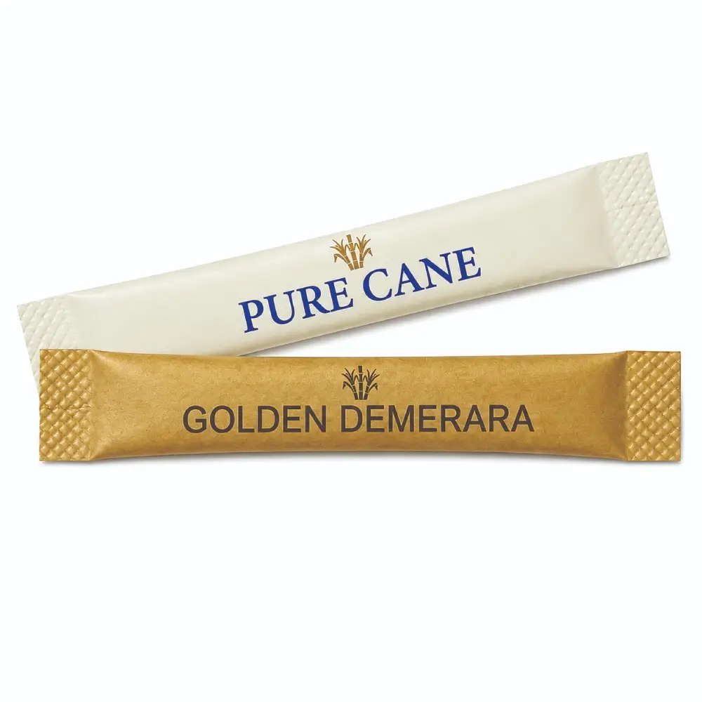 Premium Stick Sugar Packets for Neat Portion Control Packaging