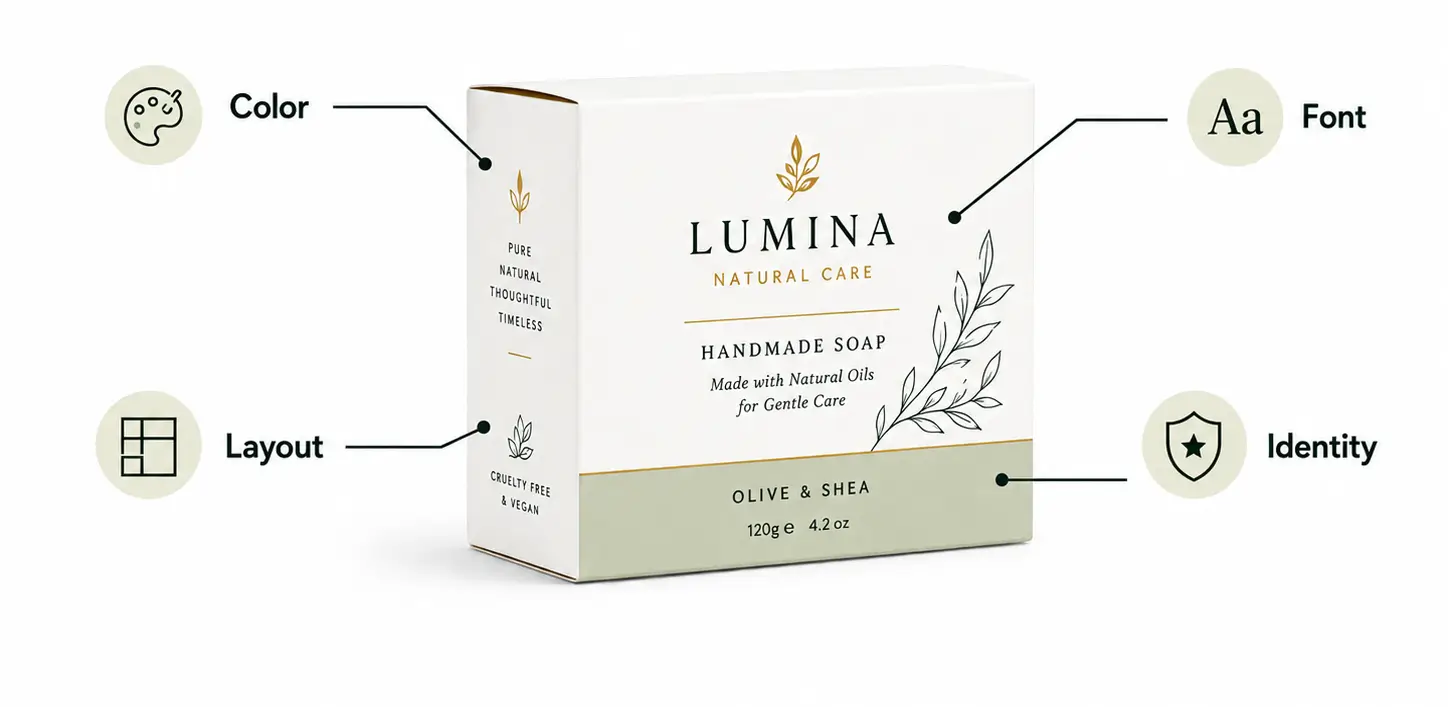 Luxury Soap Package Design Art
