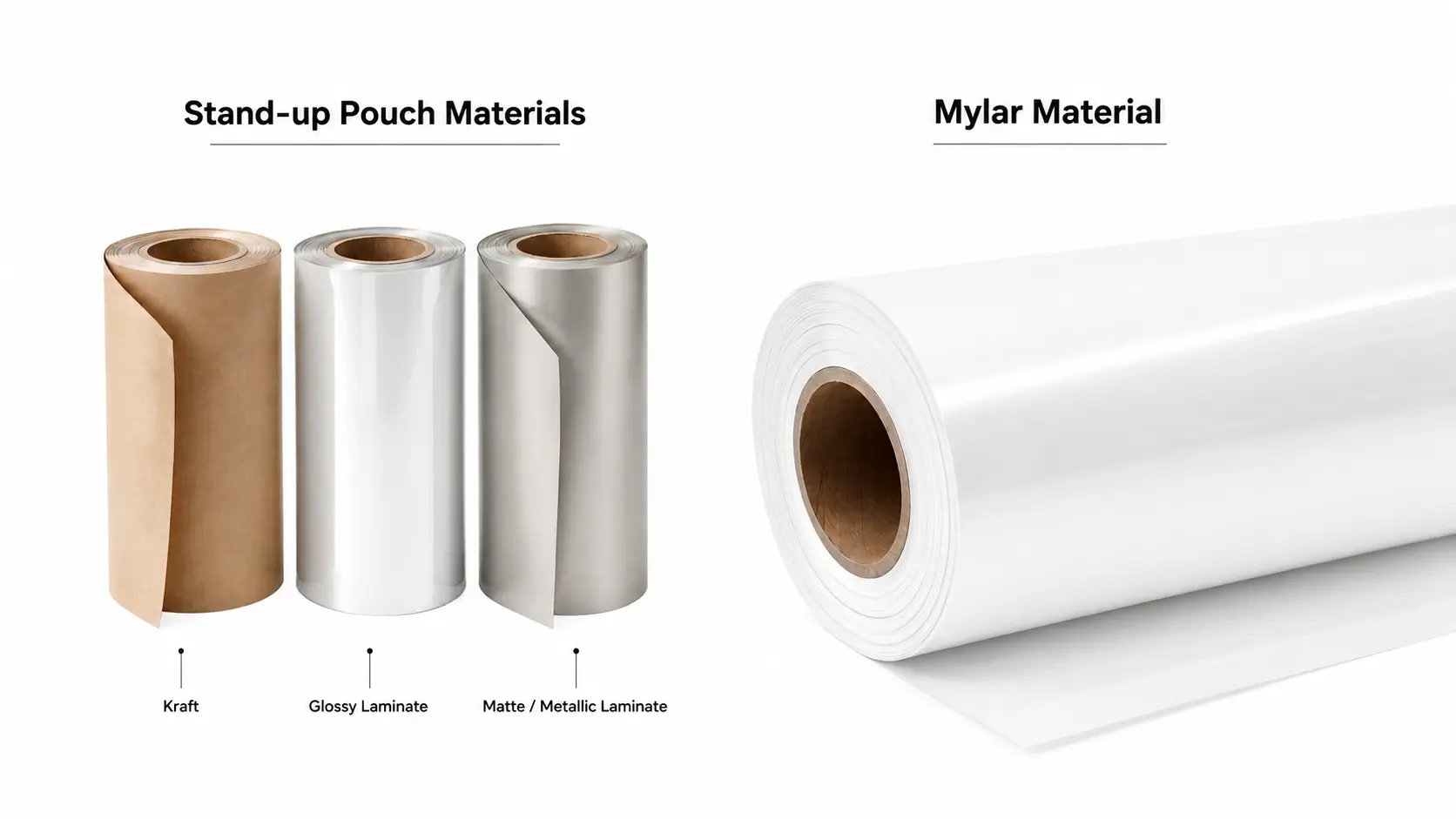 Key Differences Between Stand-Up Pouches and Mylar Bags