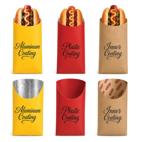 Amazing Coatings With Premium Hot Dog Wrapper Surface Finishes
