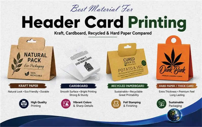 Best Materials For Header Card Printing