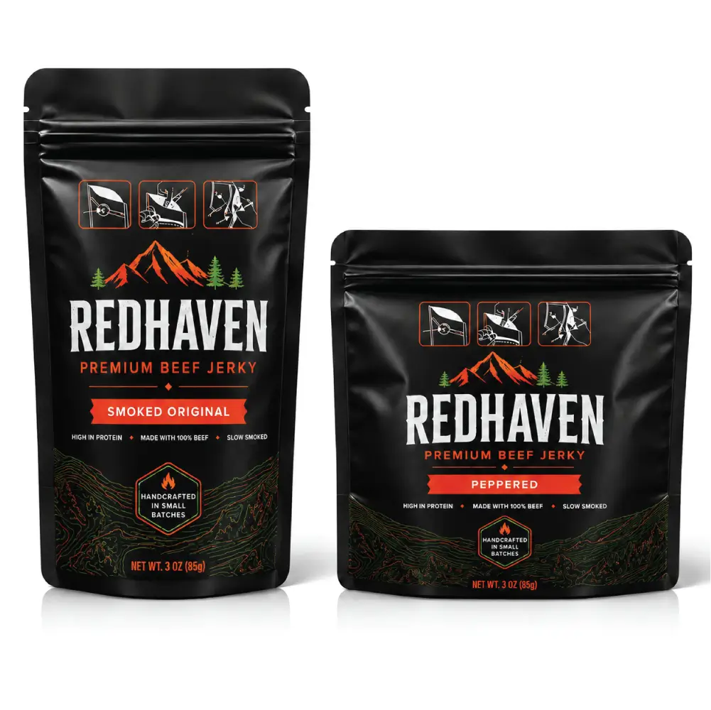 Child-Resistant Jerky Pouches For Beef Jerky Packaging