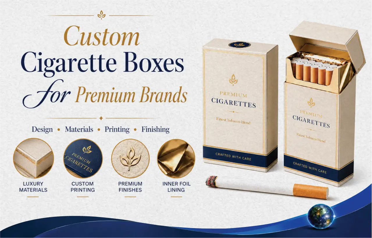 Custom Cigarette Boxes For Premium Brands