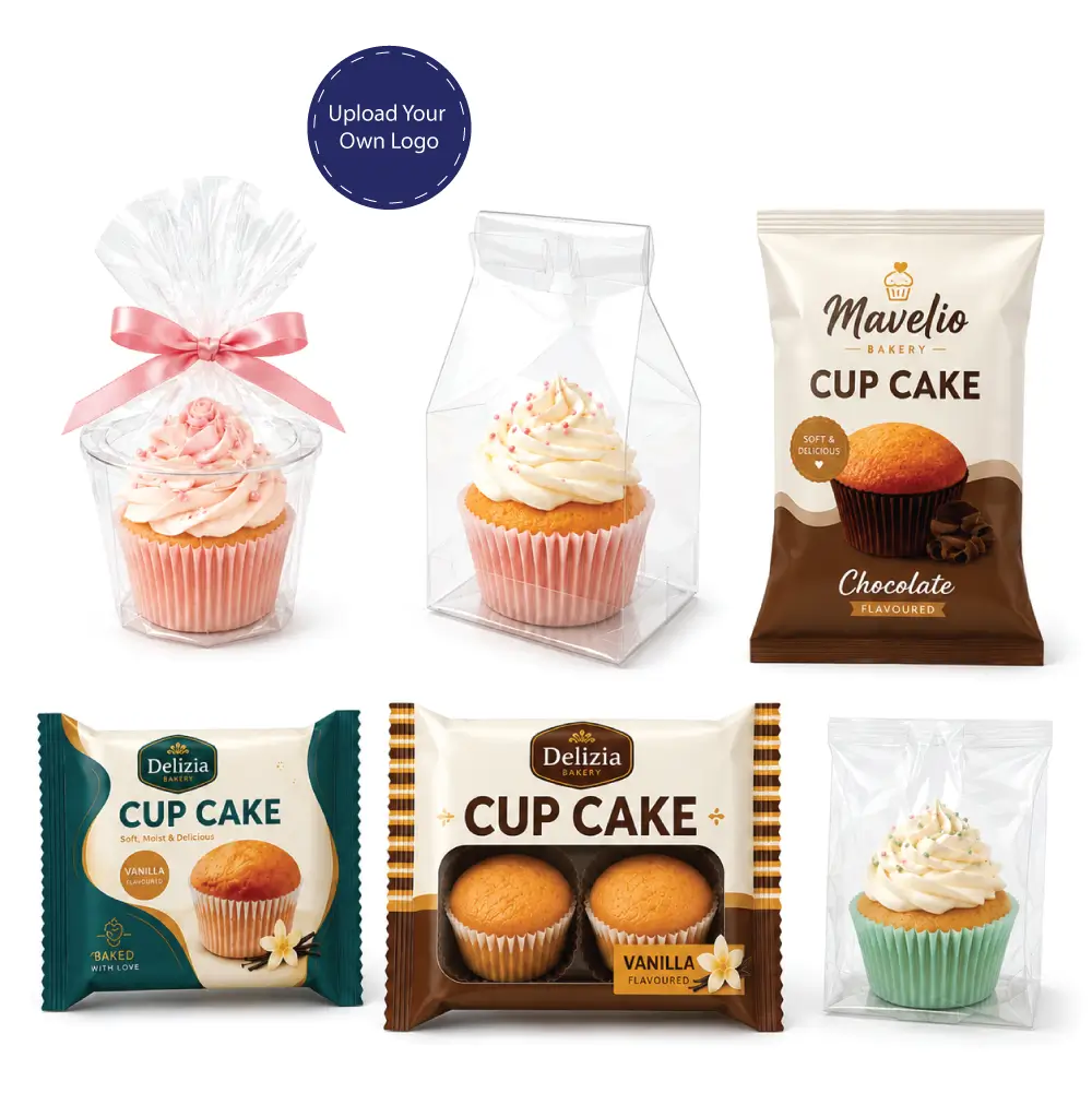 Custom Cupcake Wrappers With Creative Printed Designs