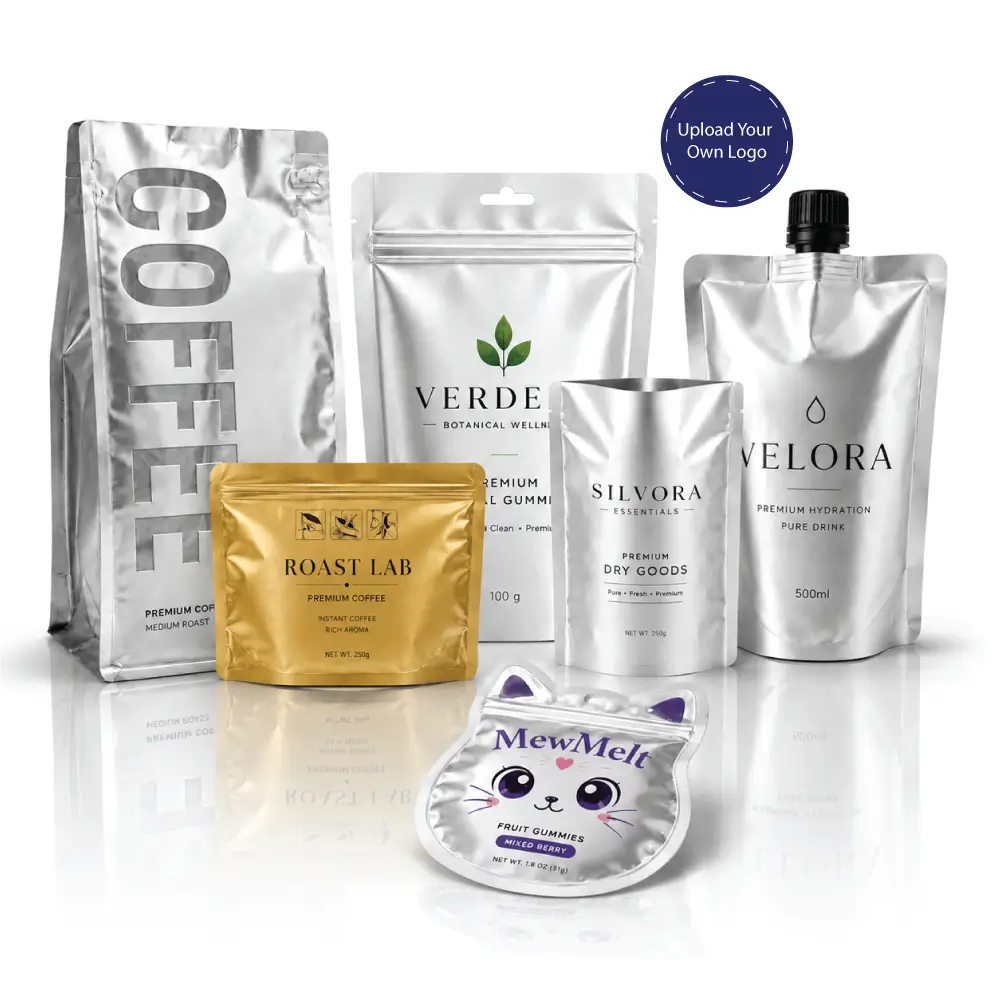 Custom Foil Pouches With Premium Barrier Packaging Design