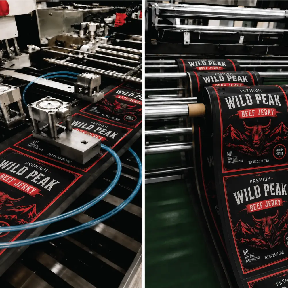Custom Printing For Beef Jerky Packaging