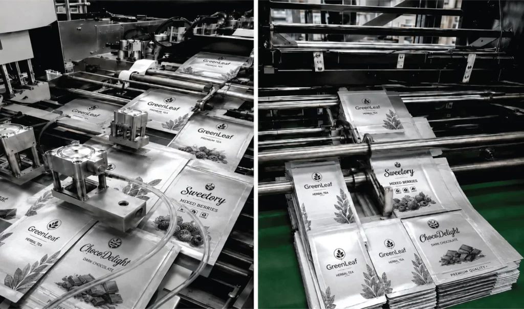 Custom Printing For Premium Foil Pouch Packaging
