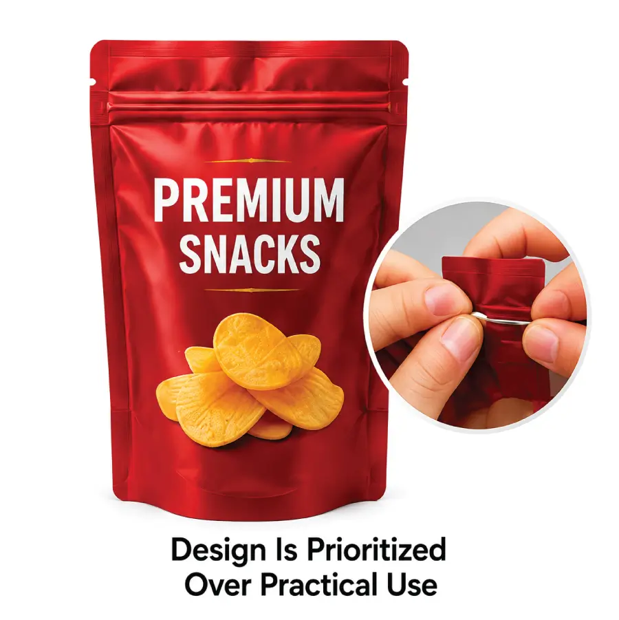 Design is Prioritized Over Practical use
