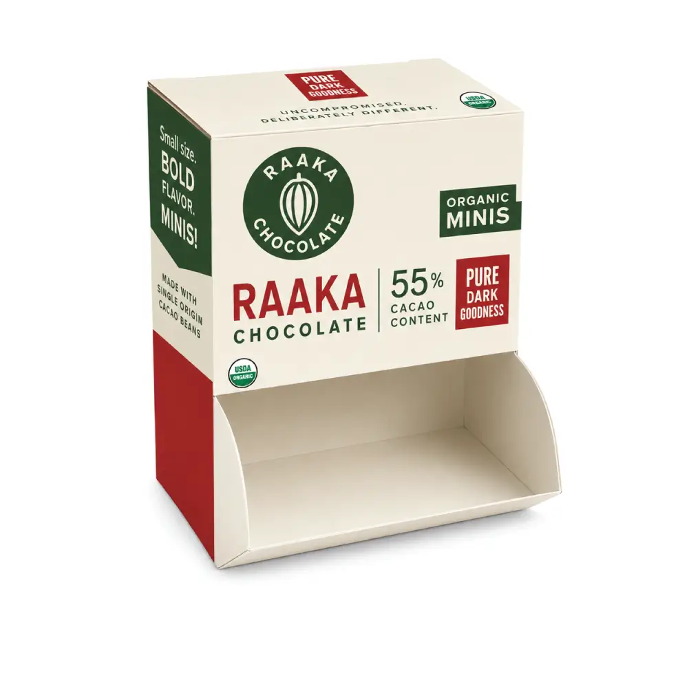 Drop-Down Display Boxes With Easy Front Access Design